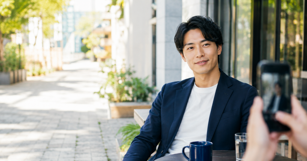 マッチングアプリのプロフィール写真｜男性向けの選び方・撮り方と写真がないときの準備