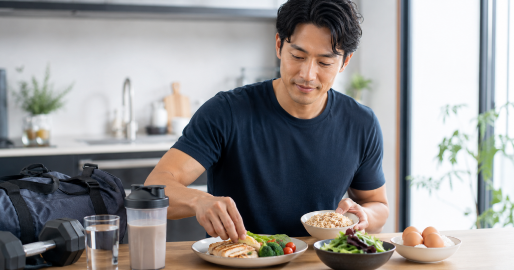 筋トレ初心者の食事｜何を食べる？たんぱく質・炭水化物の基本を解説
