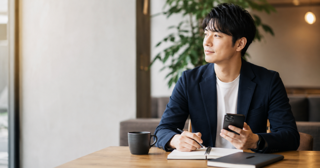 忙しい男性や恋愛経験が少ない男性は続けやすさで選ぶ