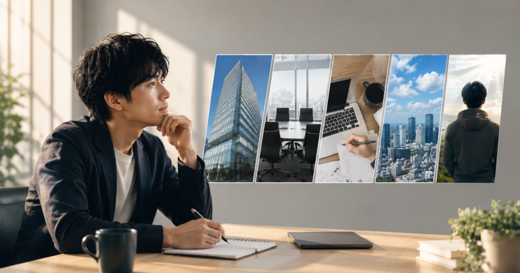 不満の原因を会社・部署・職種・業界・自分に分ける