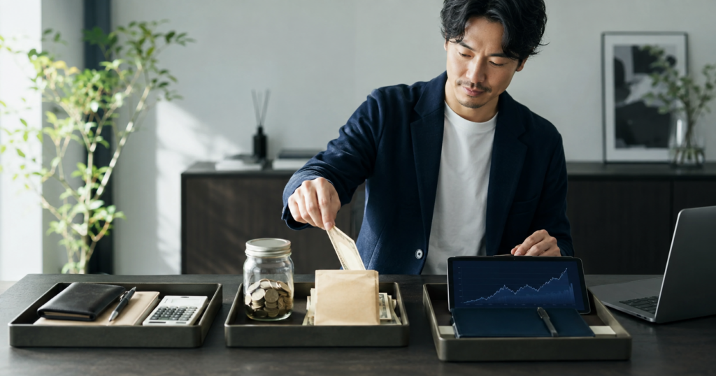 生活費・近い将来のお金・投資資金を分ける